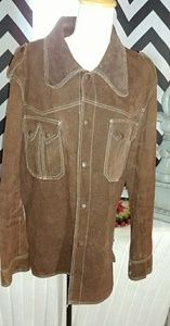 Vintage Unisex Alba Suede Jacket